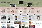 180 Instagram Carousel Bundle CANVA, a Social Media Template by bonadigitals (Thumbnail 5 of 12)