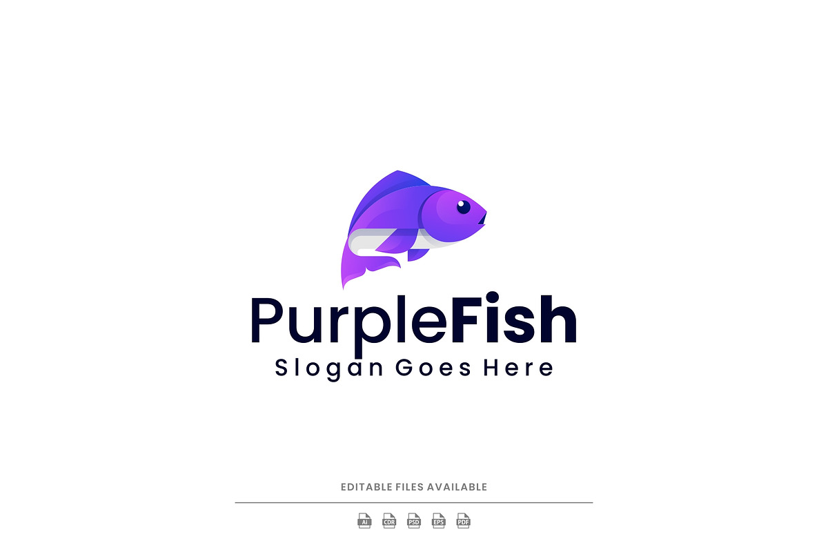 Gradient Modern Fish Logo Design, a Branding & Logo Template by Artnivora.Std (Photo 1 of 3)