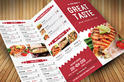 Restaurant Food Menu, a Brochure Template by Nody4Design (Thumbnail 1 of 2)