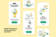 Fincer Fintech Illustrations, a Finance Illustration by Welovegraphics (Thumbnail 3 of 7)