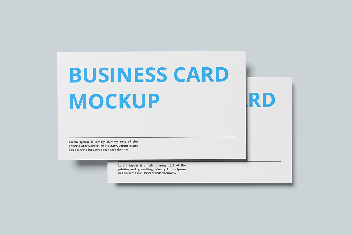 Business card Mockup, an Advertising Mockup by swsi-studio (Photo 4 of 5)