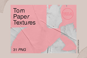 Torn Paper Textures Vol.2