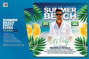 Summer Beach Party Flyer, a Flyer Template by Tarommir (Thumbnail 1 of 3)