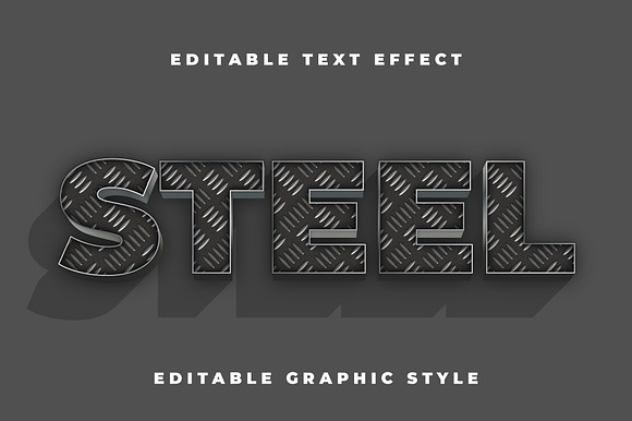 Industrial Metal Text Effect preview 4