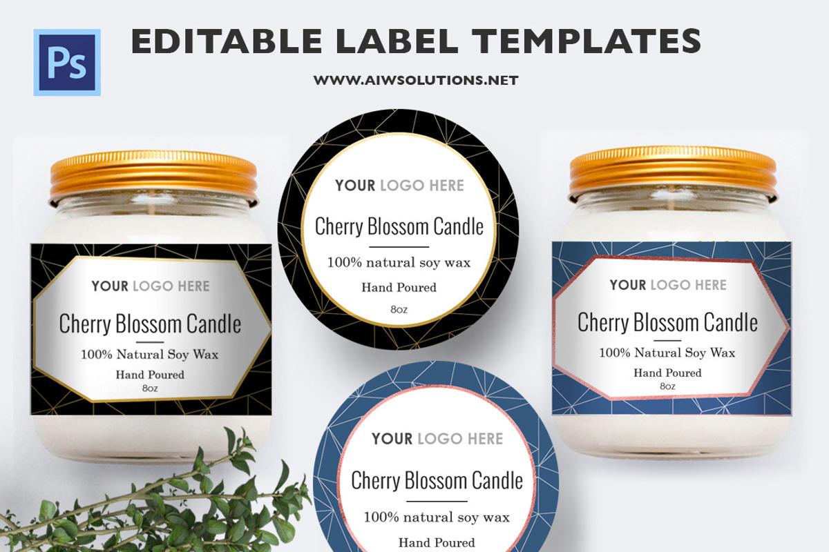 Label Template ID20, a Stationery Template by AIW SOLUTIONS (Photo 1 of 4)