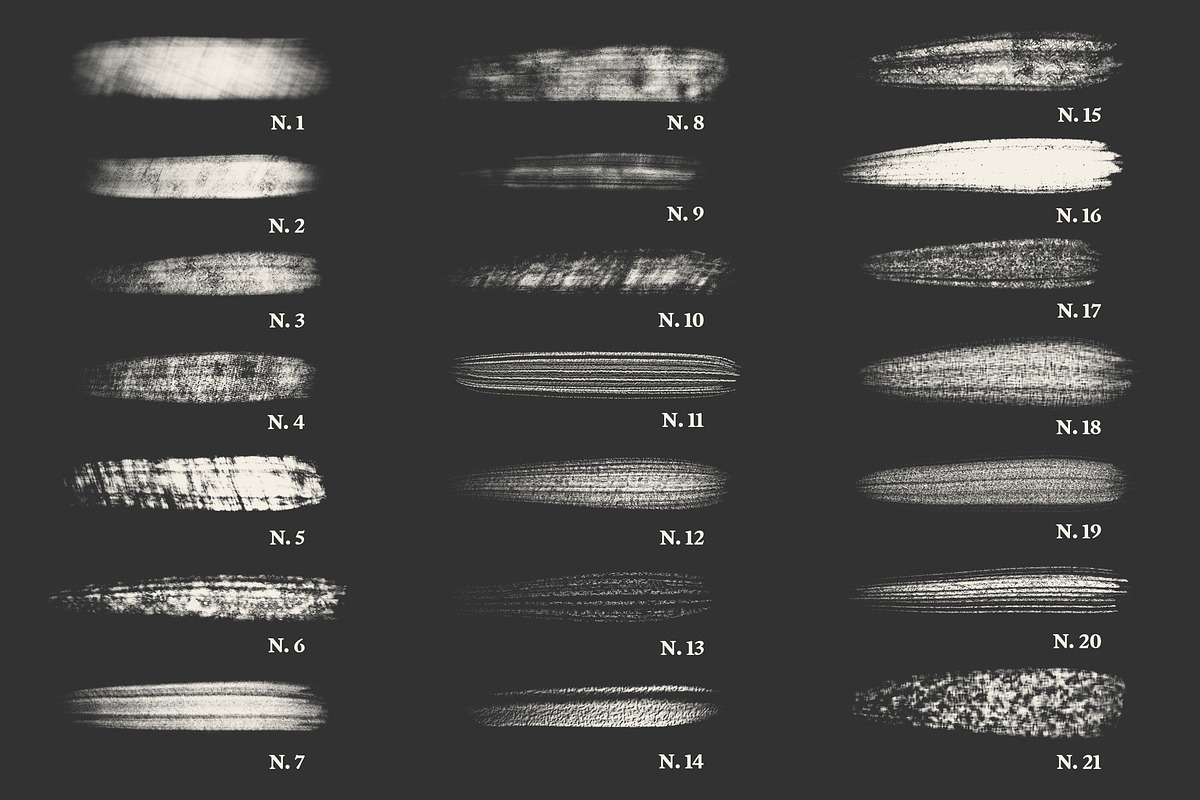 Arctic Dry Brushes for Procreate, a Brush Add-On by Guerillacraft (Photo 5 of 7)