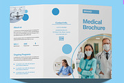 Medical Trifold Brochure Layout, a Brochure Template by ContestDesign (Thumbnail 2 of 3)