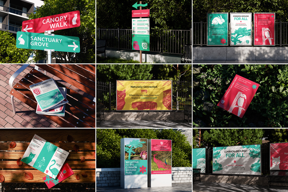 Urban Park Branding Mockups, a Mockup by Vitora Mockup (Photo 1 of 12)