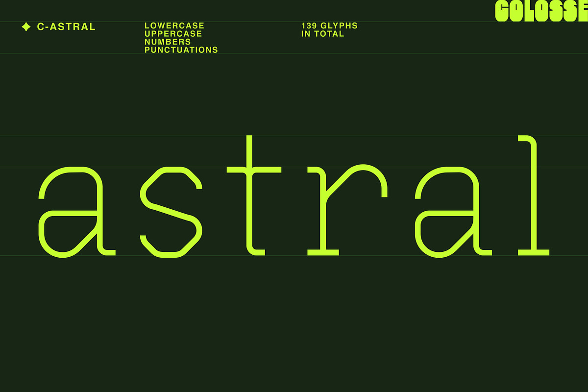 Display Bundle — 7 Fonts, a Sans Serif Font by Colosse Foundry (Photo 7 of 8)