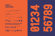 Sunroof - bold sans serif, a Sans Serif Font by takoliko (Thumbnail 10 of 11)