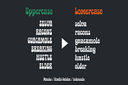SG - MUNKE Groovy Display Font, a Font by Studio Gulden (Thumbnail 6 of 10)