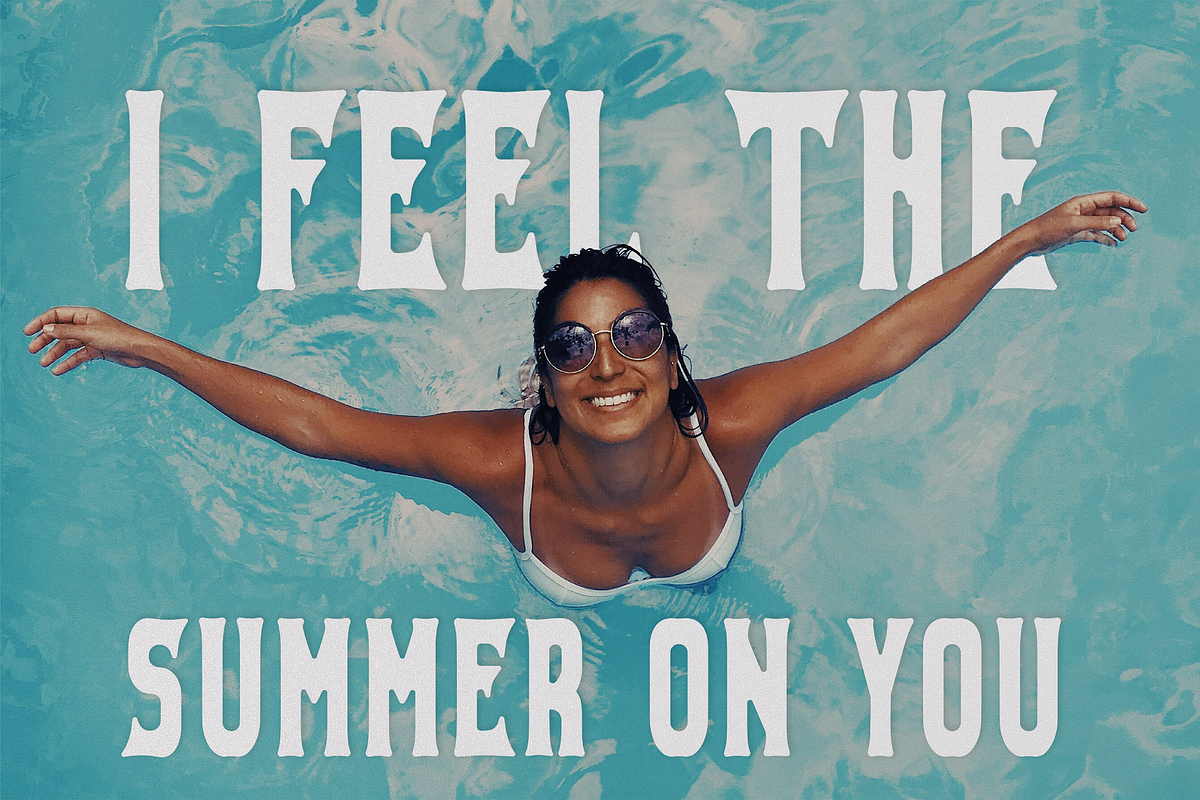 Lemonade Lagoon - Vintage Typeface, a Serif Font by HipFonts (Photo 3 of 10)