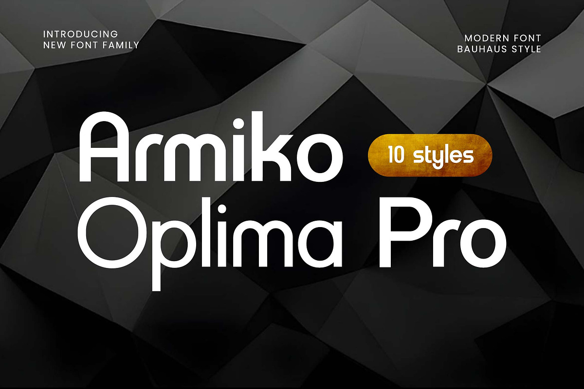 Armiko Oplima Pro Family Font, a Sans Serif Font by UICreative (Photo 1 of 13)