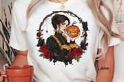 Gothic Victorian Lady Skull PNG, an Illustration by Craft Nest (Thumbnail 2 of 6)