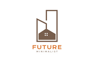 building architect roof logo, a Branding & Logo Template by devastd