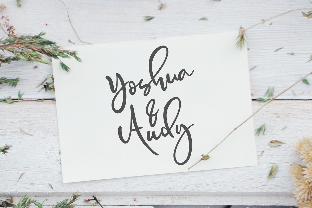 Farishi Natural Handwritten preview 3