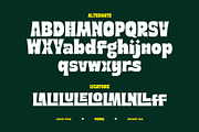 PLONQA - Bold Display Font, a Sans Serif Font by Aksapix Studio (Thumbnail 2 of 8)