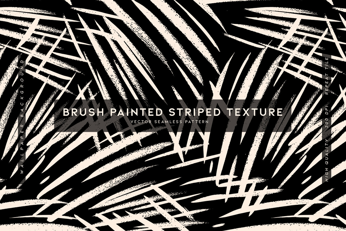 Brush Painted Striped Texture, a Wallpaper Graphic by MalyskaStudio (Photo 1 of 6)