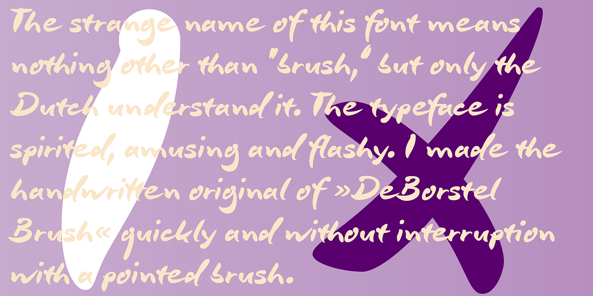DeBorstel Brush Pro, a Script Font by ingoFonts (Photo 3 of 7)