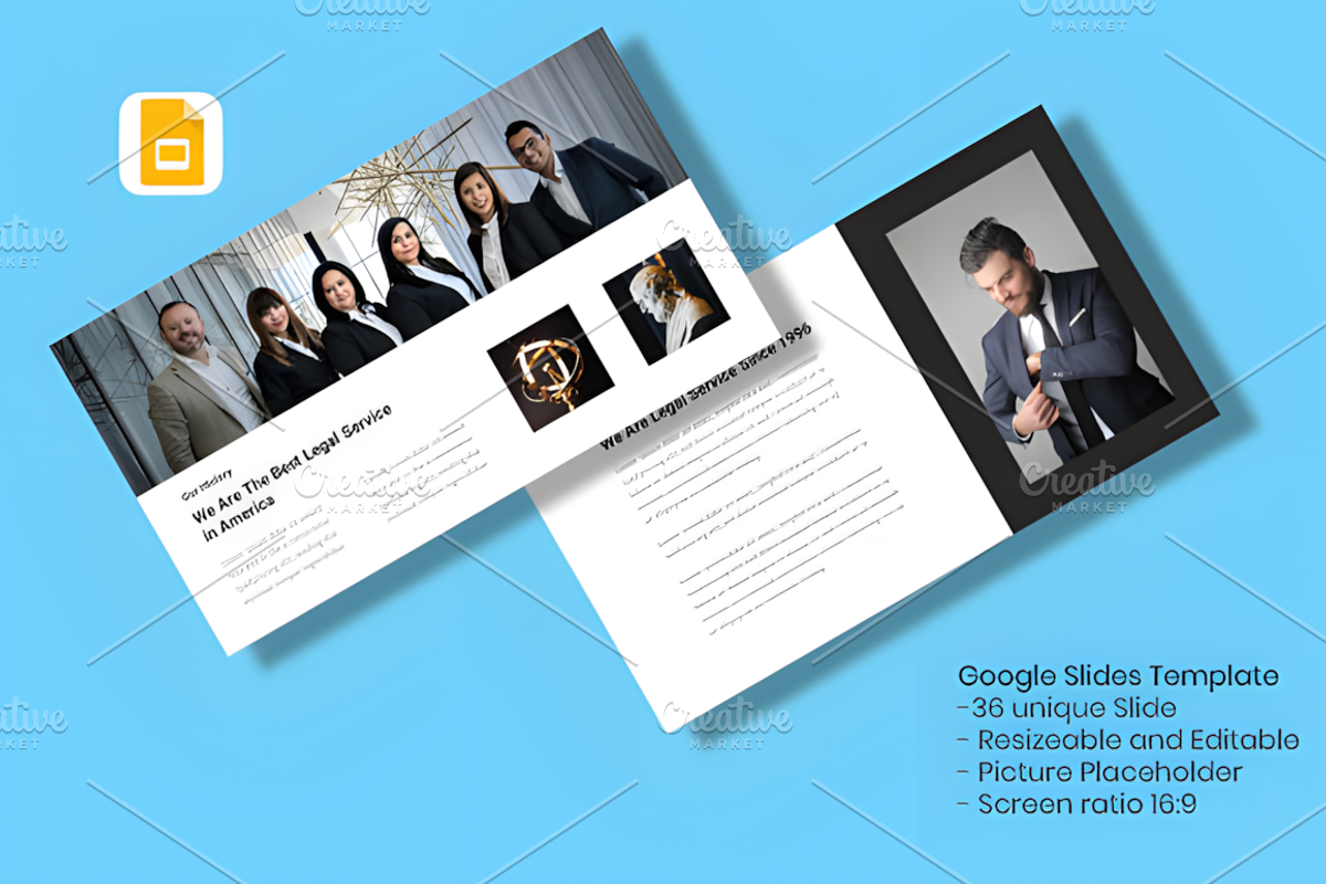 Google Slides Presentation Template, a Social Media Template by Ink Gallery (Photo 6 of 10)