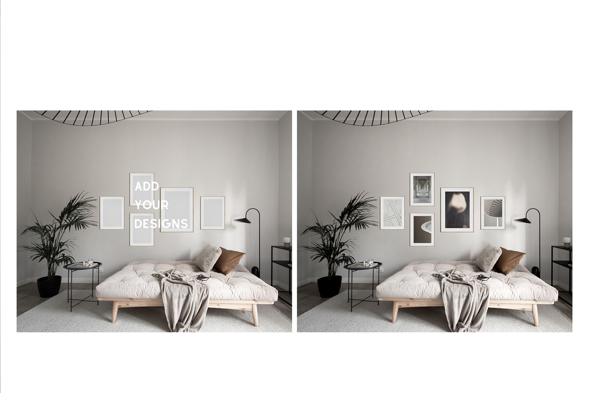 Gallery style mockup, frame mockup, a Product Mockup by VISTYLE STUDIO (Photo 2 of 2)
