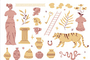 Antique Graphic Set, an Illustration by svetlana.belaia (Thumbnail 2 of 11)