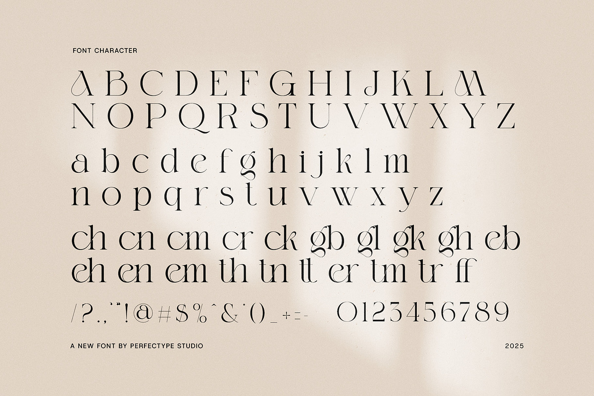 Magich Elegant Serif Font, a Serif Font by Perfectype (Photo 7 of 8)