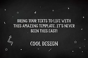 Chalkboard Titles, a Templates & Theme by VaheGrigoryan (Thumbnail 8 of 13)