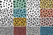 8 Leopard Seamless Patterns Vector, a Pattern Graphic by Kat Anti (Thumbnail 7 of 7)