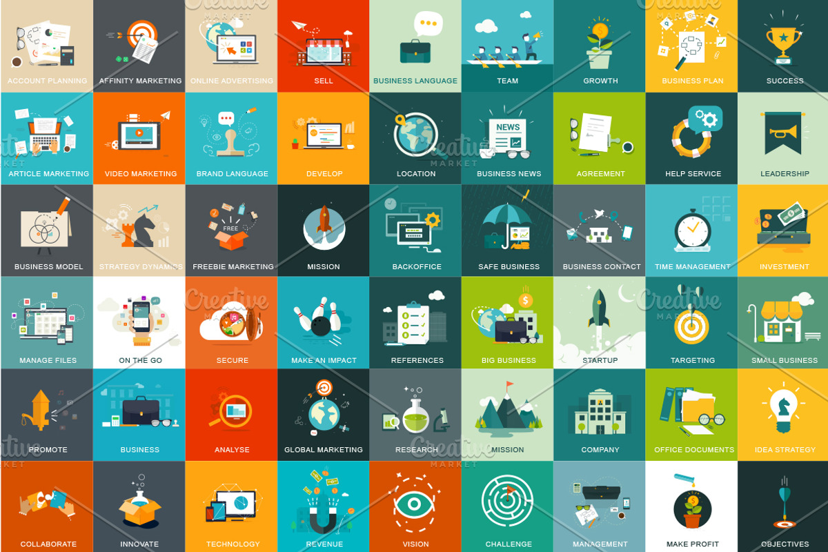 54 Business and Marketing  Concepts, an Icon by comica81 (Photo 1 of 2)