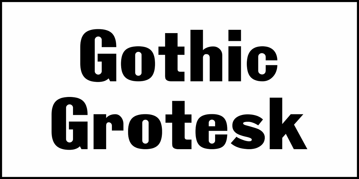 Gothic Grotesk JNL, a Sans Serif Font by Jeff Levine Fonts (Photo 2 of 5)