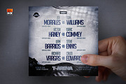Boxing Tournament Flyer, a Flyer Template by MonkeyBOX (Thumbnail 2 of 4)