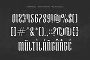 Roslenk Vol2 – Blackletter Font, a Blackletter Font by Flawless And Co (Thumbnail 8 of 10)