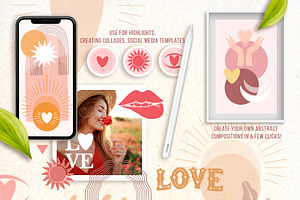 BOHO LOVE PROCREATE STAMP BRUSHES