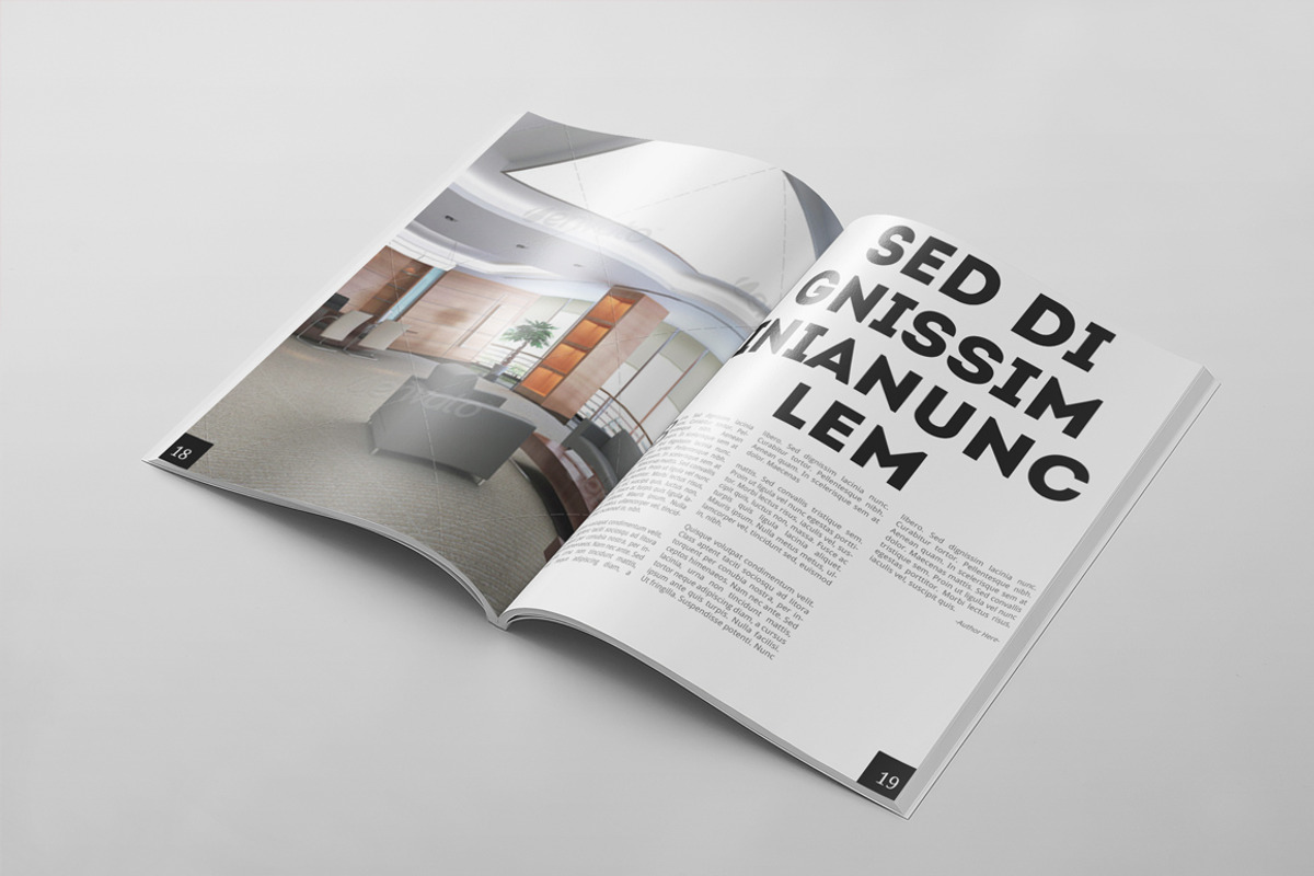 Magazine Template 30, a Magazine Template by pmvch (Photo 8 of 10)
