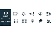 Blockchain Filled Icon Set, an Object Graphic by Aimagenarium@gmail.com (Thumbnail 3 of 3)