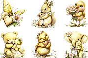 Whimsical Yellow Mother's Day, an Illustration by Designking (Thumbnail 2 of 5)