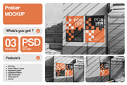 Poster Mockup, a Product Mockup by Pixie Creative (Thumbnail 1 of 4)