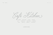 Le Studio Nocturne // Nostalgic Set, a Handwritten Font by PeachCreme (Thumbnail 5 of 17)