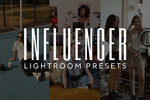 Influencer Lightroom preset