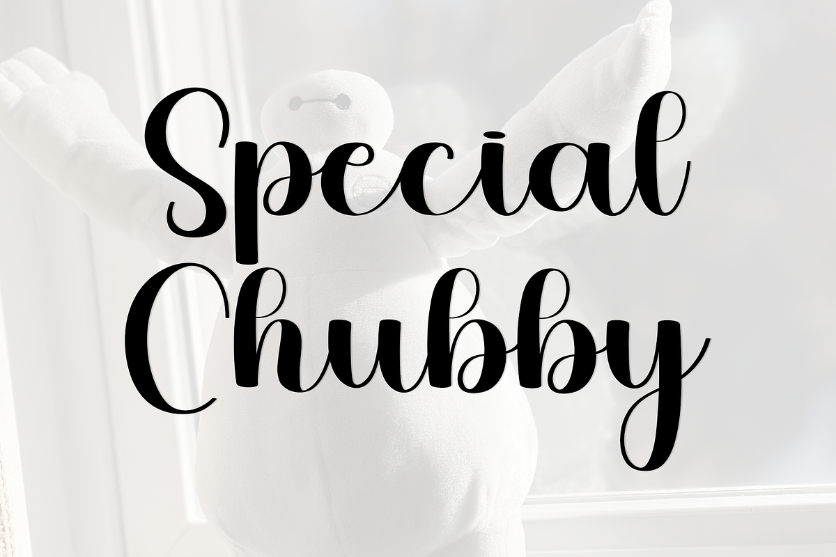 Chubby Handmade, a Handwritten Font by InermediaSTUDIO (Photo 7 of 8)
