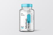 Vitamin & Supplement Bottle Mockup, a Cups & Container Mockup by Mockupdaddy (Thumbnail 7 of 28)