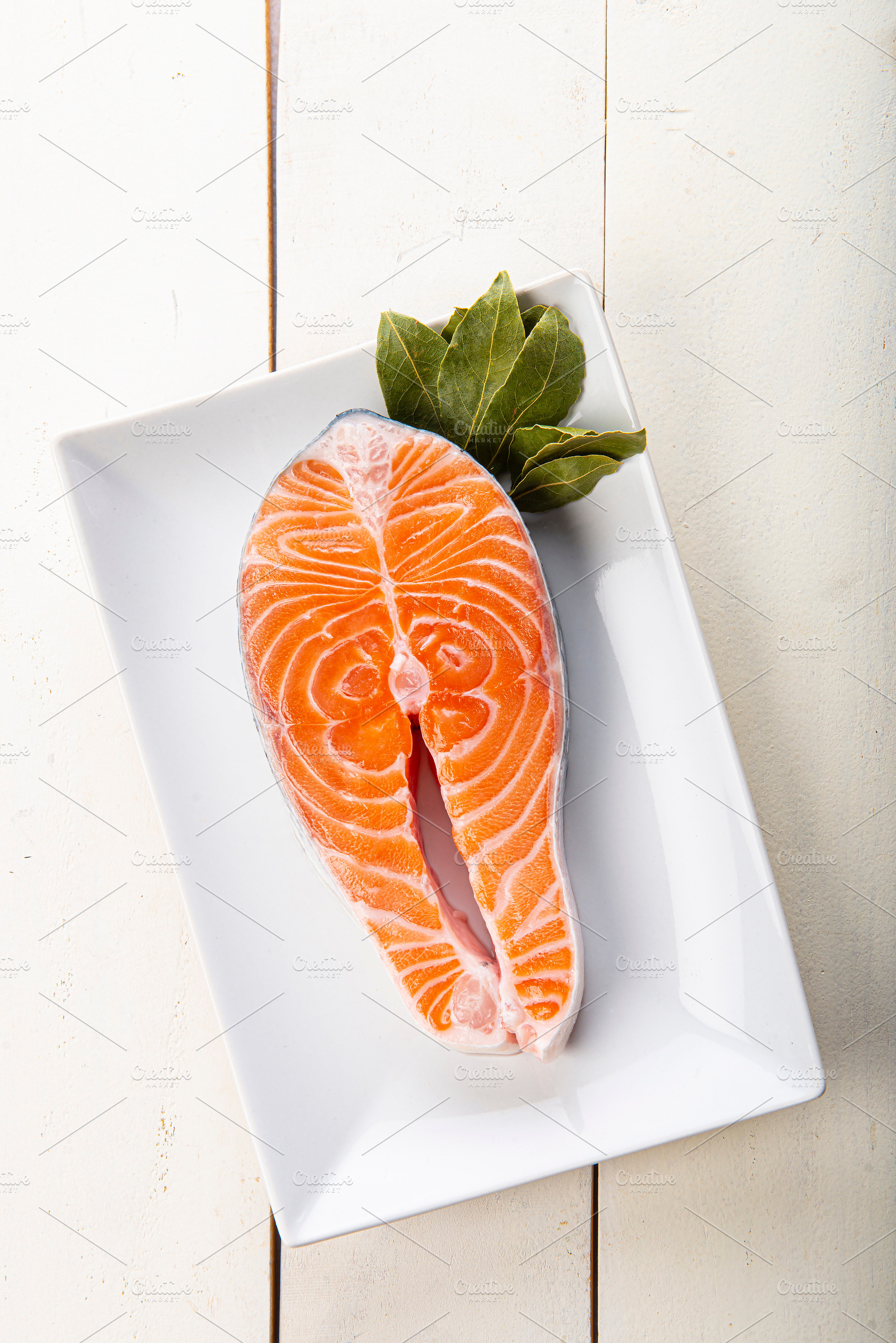 Fresh salmon fillets, a Food & Drink Photo by Angel Simon Photography