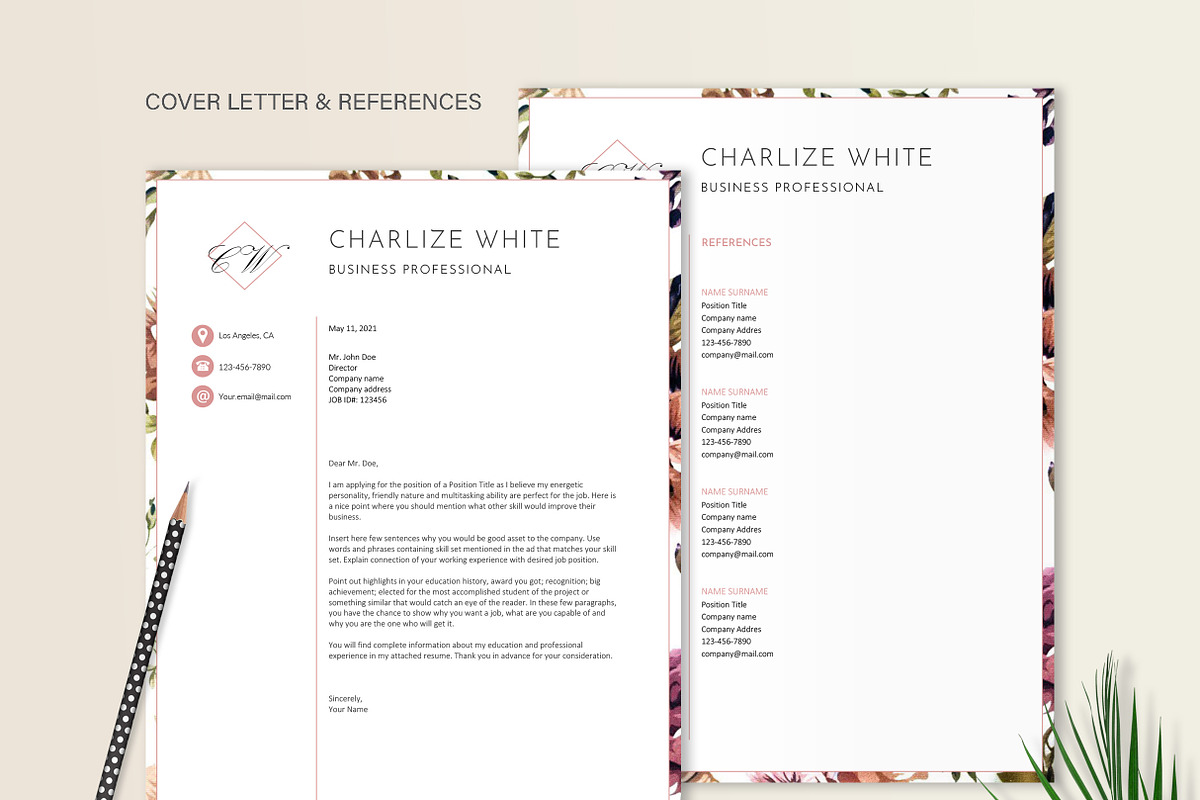 CV Template | Resume, a Resume Template by Stanin Studio (Photo 4 of 10)