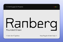 Ranberg Rounded Drawn