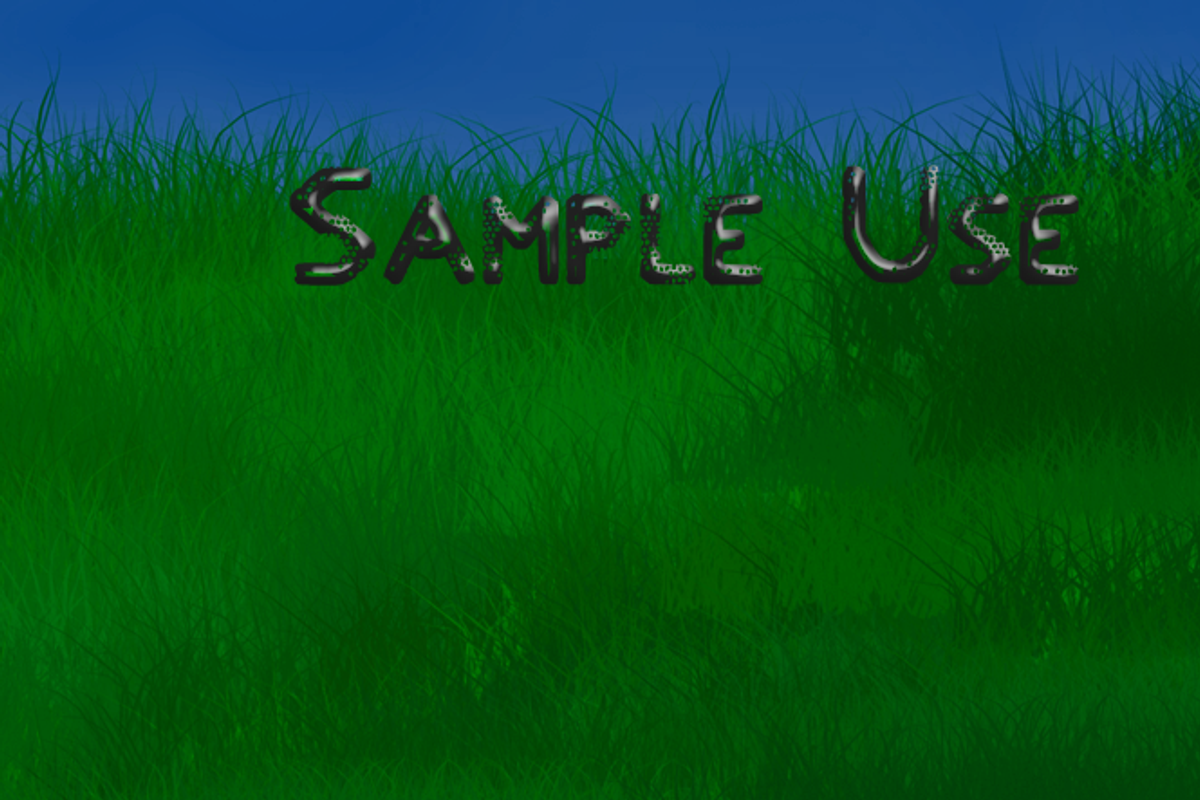 Grass 1 brush set by FloofTheBird, a Brush Add-On by FloofTheBird (Photo 2 of 2)