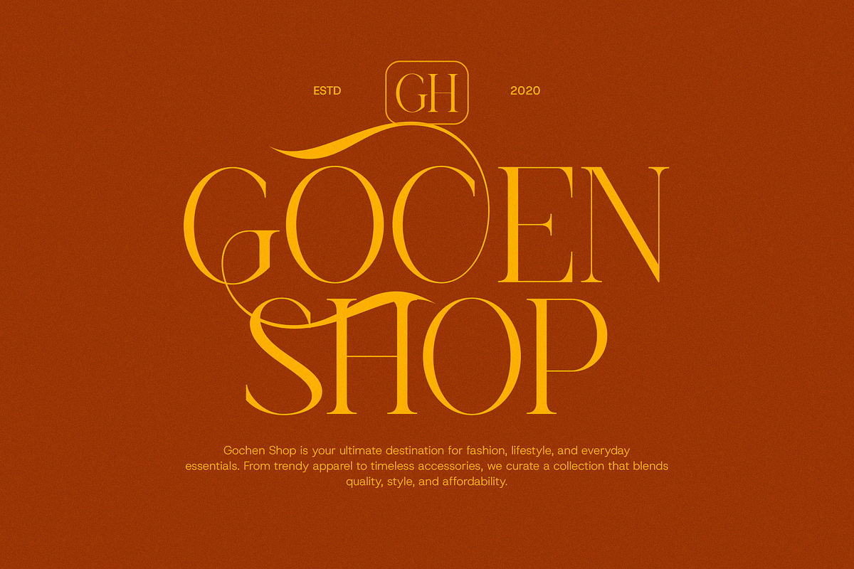 Last Rucyka Stylish Serif Font, a Serif Font by Graphicxell (Photo 2 of 8)