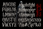 Canderagle Gothic Blackletter, a Blackletter Font by madeDeduk (Thumbnail 6 of 10)
