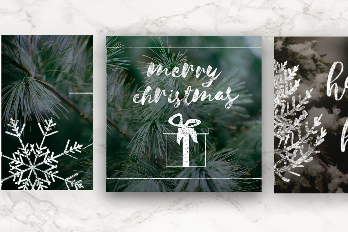 Vintage Christmas Photo Overlays, a Templates & Theme by Aloha Philly (Photo 1 of 17)