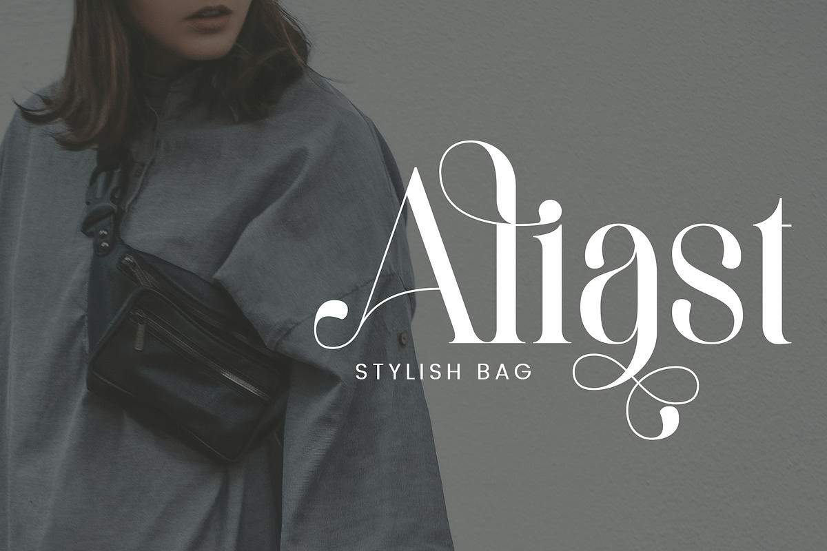 Amelia - Modern Serif Font, a Serif Font by Aqeel_Art (Photo 3 of 12)